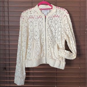 Beautiful Beige Lace Jacket